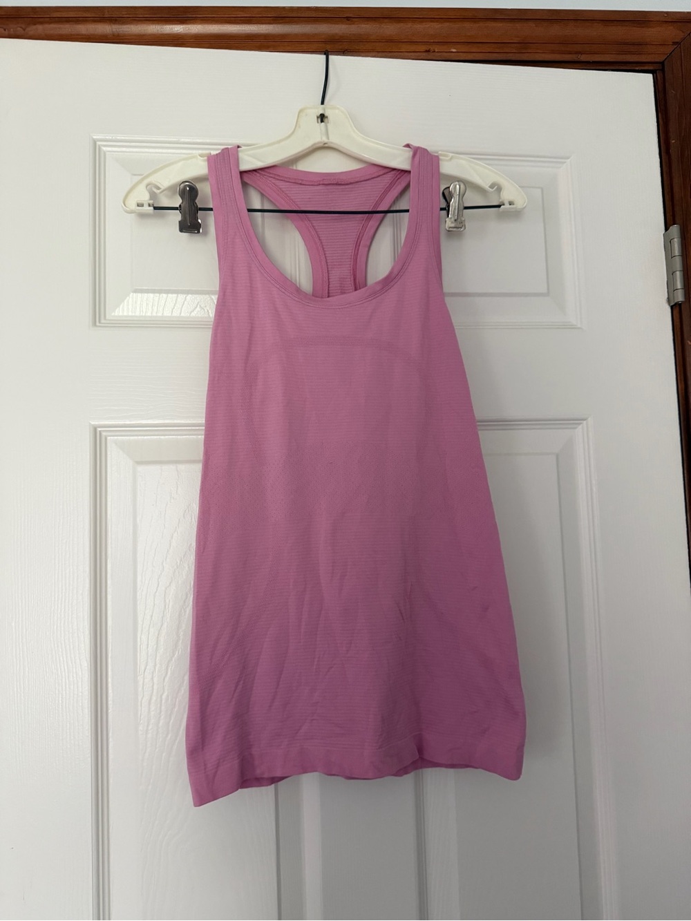 lululemon athletica Pink Frosting Swiftly Tech Racerback Tank Top Hip Length